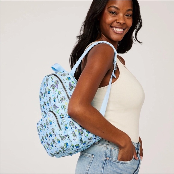 Stoney Clover Lane Disney To Infinity & Beyond Buzz Lightyear Mini Backpack - Picture 4 of 9